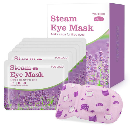1 Steam Eye Masks, Pack of 16 Disposable Self-Heating Moist Warm Compress Eye Patches, Heat Lasts 40-60 Mins, Relieves Dry Eyes, Ideal for Sleep, Spa R