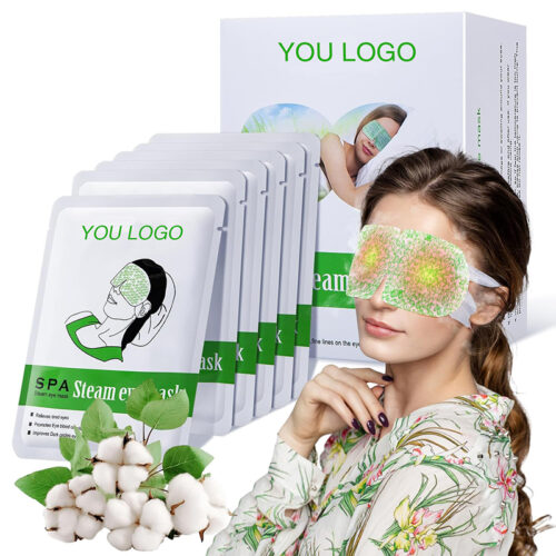 16 Pack Steam Eye Masks, Warm Compress Sleep Eye Patches for Dry Eyes, Auto Self-Heating Eye Masks for Relaxation, Moisturizing for Women, Relieve Ey