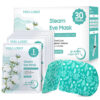 1 30 Count Steam Eye Masks, Self-Heating Disposable Warm Compress Eye Patches to Soothe Eyes, Ideal for Home Sleep, Spa, Travel Essentials & Relaxation
