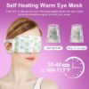 2 10 Pack Steam Eye Masks, Lavender Scent Disposable Self-Heating Warm Compress Eye Patches, Relieve Eye Fatigue, Perfect for Home Use, Sleep, Spa & Tr