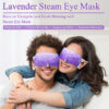 2 16 Pack Steam Eye Masks, Disposable Self-Heating Warm Compress Sleep Eye Patches, Moist Heat Therapy for Eyes, Perfect for Home, Office, Spa & Travel