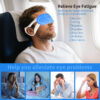 2 48 Pack Steam Eye Masks, Fragrance-Free Disposable Self-Heating Warm Compress Eye Patches for Dry Eyes, Help Reduce Dark Circles & Eye Puffiness, Rel