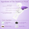 3 16 Pack Steam Eye Masks, Disposable Self-Heating Warm Compress Sleep Eye Patches, Moist Heat Therapy for Eyes, Perfect for Home, Office, Spa & Travel