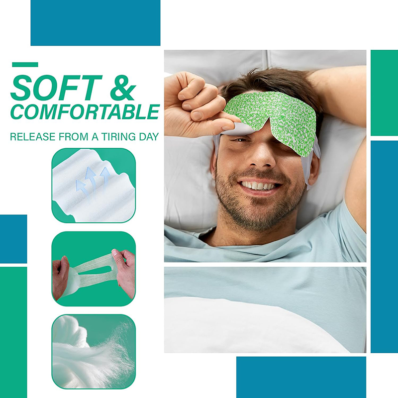 3 16 Pack Steam Eye Masks, Warm Compress Sleep Eye Patches for Dry Eyes, Auto Self-Heating Eye Masks for Relaxation, Moisturizing for Women, Relieve Ey