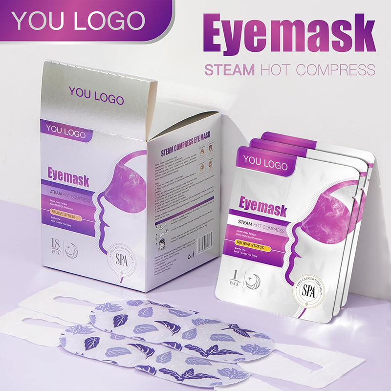 3 18 Pack Steam Eye Masks, Fragrance-Free Disposable Self-Heating Warm Compress Eye Patches for Dry Eyes & Cornea Care, Relieve Eye Fatigue, Ideal for