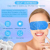 3 48 Pack Steam Eye Masks, Fragrance-Free Disposable Self-Heating Warm Compress Eye Patches for Dry Eyes, Help Reduce Dark Circles & Eye Puffiness, Rel