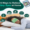4 16 Pack Steam Eye Masks, Fragrance-Free Disposable Self-Heating Warm Compress Eye Patches, Relieve Dry Eyes, Eye Fatigue & Puffiness, Travel Essentia
