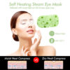 4 Steam Eye Masks, Pack of 16 Disposable Moist Self-Heating Warm Compress Eye Patches, Heat Lasts 40-60 Minutes, Relief for Dry Eyes, Great for Sleep,