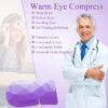5 16 Pack Steam Eye Masks, Disposable Self-Heating Warm Compress Sleep Eye Patches, Moist Heat Therapy for Eyes, Perfect for Home, Office, Spa & Travel