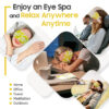 5 Pack of 20 Steam Eye Masks, Disposable Self-Heating Warm Compress Eye Patches, Soothing Heat for Eyes, Ideal for Sleep, Spa & Travel Essentials, Rela