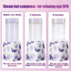 6 18 Pack Steam Eye Masks, Fragrance-Free Disposable Self-Heating Warm Compress Eye Patches for Dry Eyes & Cornea Care, Relieve Eye Fatigue, Ideal for