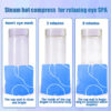 6 48 Pack Steam Eye Masks, Fragrance-Free Disposable Self-Heating Warm Compress Eye Patches for Dry Eyes, Help Reduce Dark Circles & Eye Puffiness, Rel