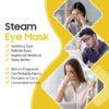 6 Pack of 20 Steam Eye Masks, Disposable Self-Heating Warm Compress Eye Patches, Soothing Heat for Eyes, Ideal for Sleep, Spa & Travel Essentials, Rela