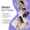 615ktINgNcL._SL1200_ 20 Count Steam Eye Masks, Self-Heating Warm Compress for Eyes, Disposable Heat Steam Eye Patches, Ideal for Sleep, Spa & Travel Essentials, Relaxatio
