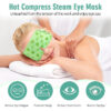 71D1h9XMOxL._SL1500_ 22 Packs Steam Eye Masks, Disposable Self-Heating Eye Masks for Eye Care & Rest, Warm Compress Relieves Dry Eyes, Ideal for Sleep, Spa, Travel Essent