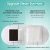 71DUQ3S58VL._SL1200_ 30 Count Steam Eye Masks, Self-Heating Disposable Warm Compress Eye Patches to Soothe Eyes, Ideal for Home Sleep, Spa, Travel Essentials & Relaxation