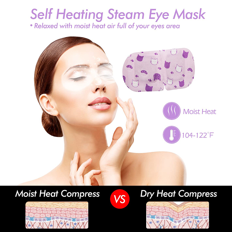 71MJh-ufuVS._SL1423_ Steam Eye Masks, Pack of 16 Disposable Self-Heating Moist Warm Compress Eye Patches, Heat Lasts 40-60 Mins, Relieves Dry Eyes, Ideal for Sleep, Spa R
