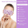 71Q1fePHm-S._SL1500_ Steam Eye Masks, Pack of 16 Disposable Self-Heating Moist Warm Compress Eye Patches, Heat Lasts 40-60 Mins, Relieves Dry Eyes, Ideal for Sleep, Spa R