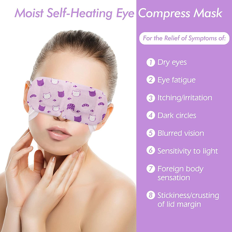 71Q1fePHm-S._SL1500_ Steam Eye Masks, Pack of 16 Disposable Self-Heating Moist Warm Compress Eye Patches, Heat Lasts 40-60 Mins, Relieves Dry Eyes, Ideal for Sleep, Spa R