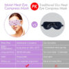 71W8khlDr7S._SL1500_ Steam Eye Masks, Pack of 16 Disposable Self-Heating Moist Warm Compress Eye Patches, Heat Lasts 40-60 Mins, Relieves Dry Eyes, Ideal for Sleep, Spa R