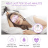 71f1UFPQVRS._SL1500_ Steam Eye Masks, Pack of 16 Disposable Self-Heating Moist Warm Compress Eye Patches, Heat Lasts 40-60 Mins, Relieves Dry Eyes, Ideal for Sleep, Spa R