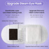 71sHu5wOSIL._SL1200_ 20 Count Steam Eye Masks, Self-Heating Warm Compress for Eyes, Disposable Heat Steam Eye Patches, Ideal for Sleep, Spa & Travel Essentials, Relaxatio