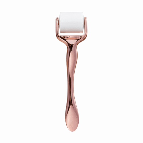Metal Derma Roller Handle for Hyaluronic Acid Microneedle, Compatible with Soluble HA Microneedle Roller Head