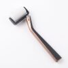 Luxury Electroplated Straight Handle Derma Roller, Reusable Soluble Microneedle Roller For Salon & Home Skin Care