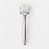 电商白底图银色滚轮美容仪 Metal Derma Roller Handle for Hyaluronic Acid Microneedle, Compatible with Soluble HA Microneedle Roller Head