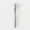 电商白底图银色滚轮美容仪-侧面 Metal Derma Roller Handle for Hyaluronic Acid Microneedle, Compatible with Soluble HA Microneedle Roller Head
