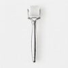 电商白底图银色滚轮美容仪-俯视 Metal Derma Roller Handle for Hyaluronic Acid Microneedle, Compatible with Soluble HA Microneedle Roller Head
