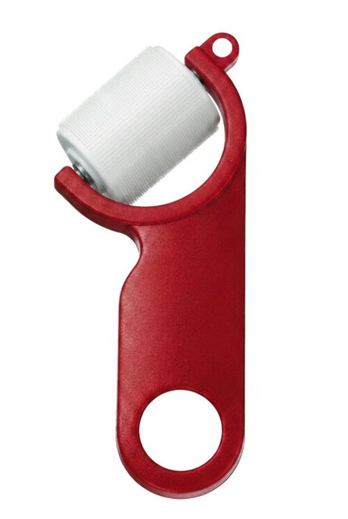 Solid Color Flat Plastic Derma Roller, Minimalist Matte Microneedling Tool