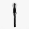 黑色双环滚轮美容仪-侧面 Loop Grip Plastic Derma Roller, Ring Handle Microneedling Tool For Face Serum Absorption