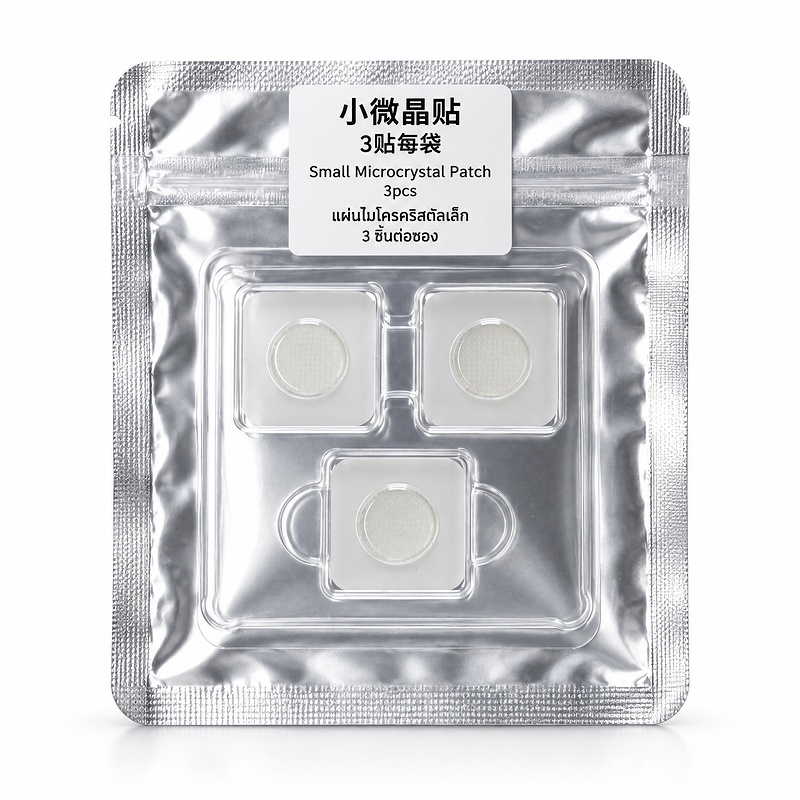 小微晶贴减肥贴-图01-主图 Hero Image Small Microcrystal Patches 3 per Pouch