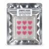 Pink Heart Acne Patches White Base