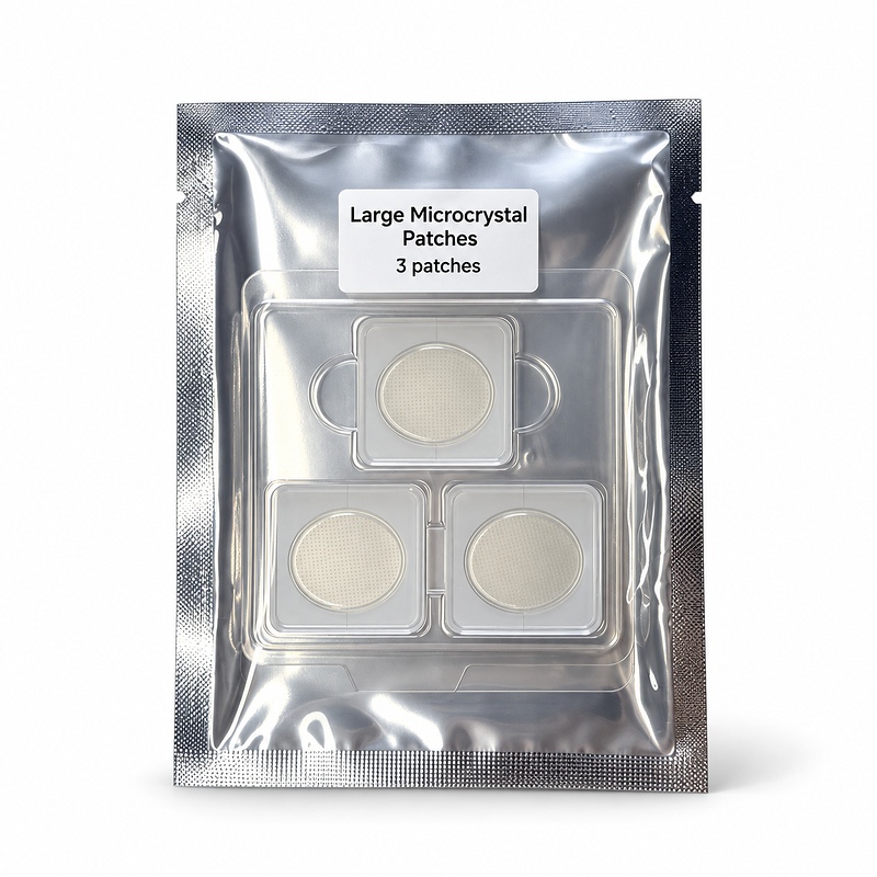 Large Microcrystal Patches 3 per Pouch