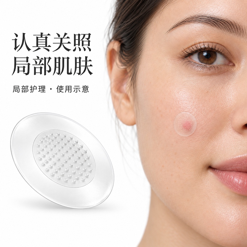 电商图_04_贴敷特写 Application Closeup Standard Acne Patches