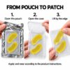 Yellow Small Eye Patches