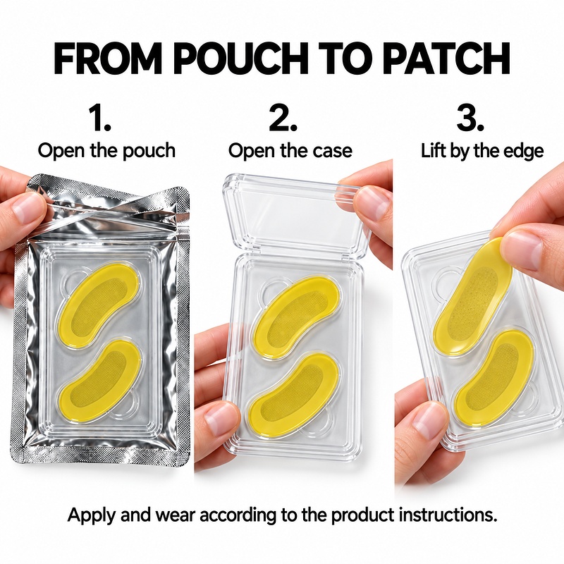 Yellow Small Eye Patches