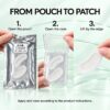 电商图_05_取用步骤 Handling Steps White Small Eye Patches
