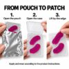 电商图_05_取用步骤 Handling Steps Pink Small Eye Patches