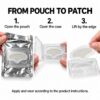 电商图_05_取用步骤 Handling Steps Forehead Patches