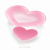 Pink Heart Acne Patches White Base