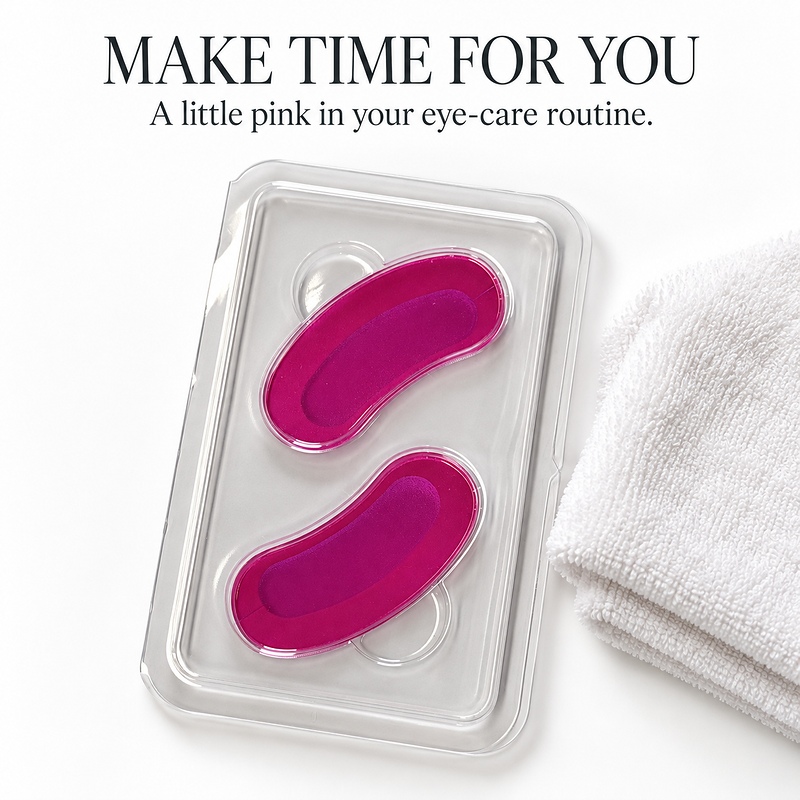 电商图_07_居家护理 Home Care Pink Small Eye Patches