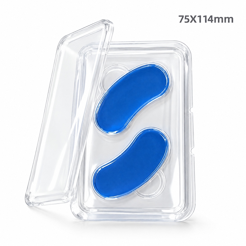 蓝1小眼贴-图02-吸塑盒 Blister Case Blue Small Eye Patches 1