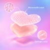 透明粉爱心痘痘贴-图06-结构拆分 Exploded Structure Clear Pink Heart Acne Patches